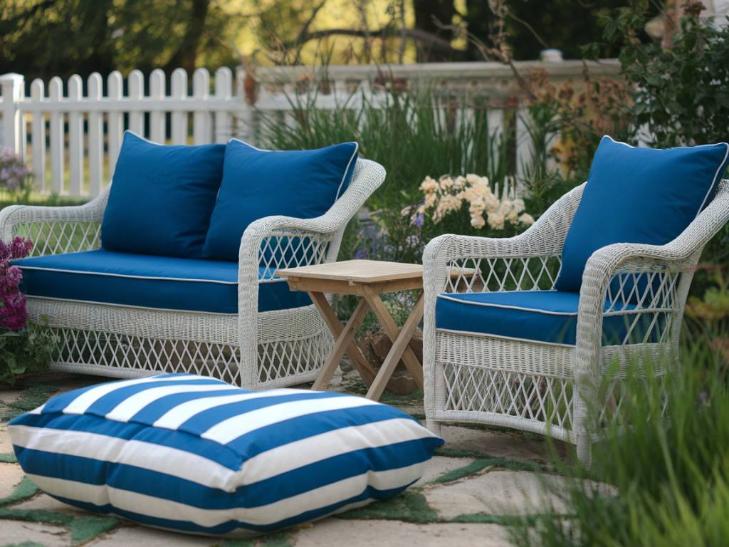 coussin extérieur : la solution pour un jardin confortable et accueillant